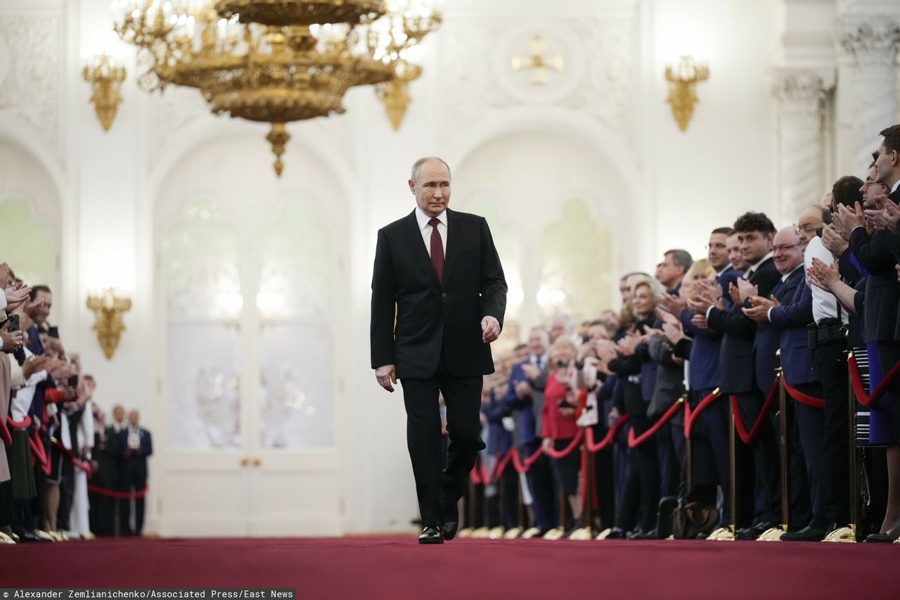 Putin zaprzysiężony. Mówił o "formowaniu wielobiegunowego porządku światowego"