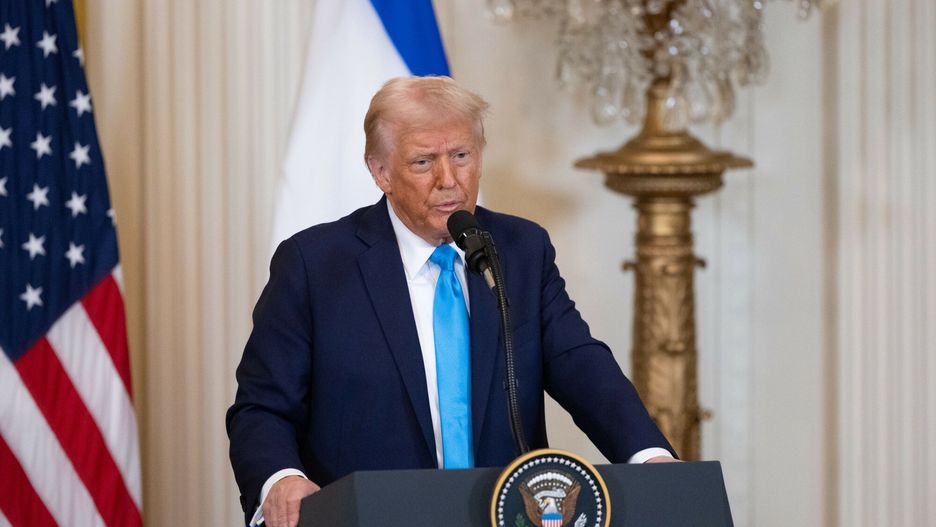 Temporary
(250205) -- WASHINGTON, Feb. 5, 2025 (Xinhua) -- U.S. President Donald Trump speaks during a joint press conference with Israeli Prime Minister Benjamin Netanyahu at the White House in Washington D.C., the United States, Feb. 4, 2025. Trump met with Netanyahu here on Tuesday. (Xinhua/Hu Yousong)
Hu Yousong
