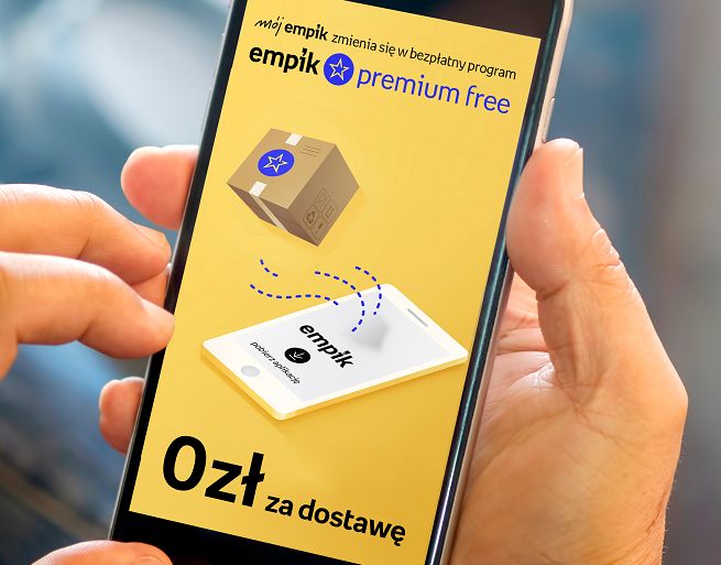 Empik Premium Free: darmowe dostawy zakupów od 60 zł, a nie 40 zł