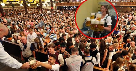 Nagrania Niemki hitem sieci. Pokazuje, jak wygląda praca na Oktoberfest