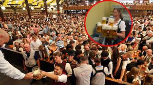 Nagrania Niemki hitem sieci. Pokazuje, jak wygląda praca na Oktoberfest