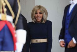 Brigitte Macron pokazała środkowy palec. Wszystko w słusznej sprawie