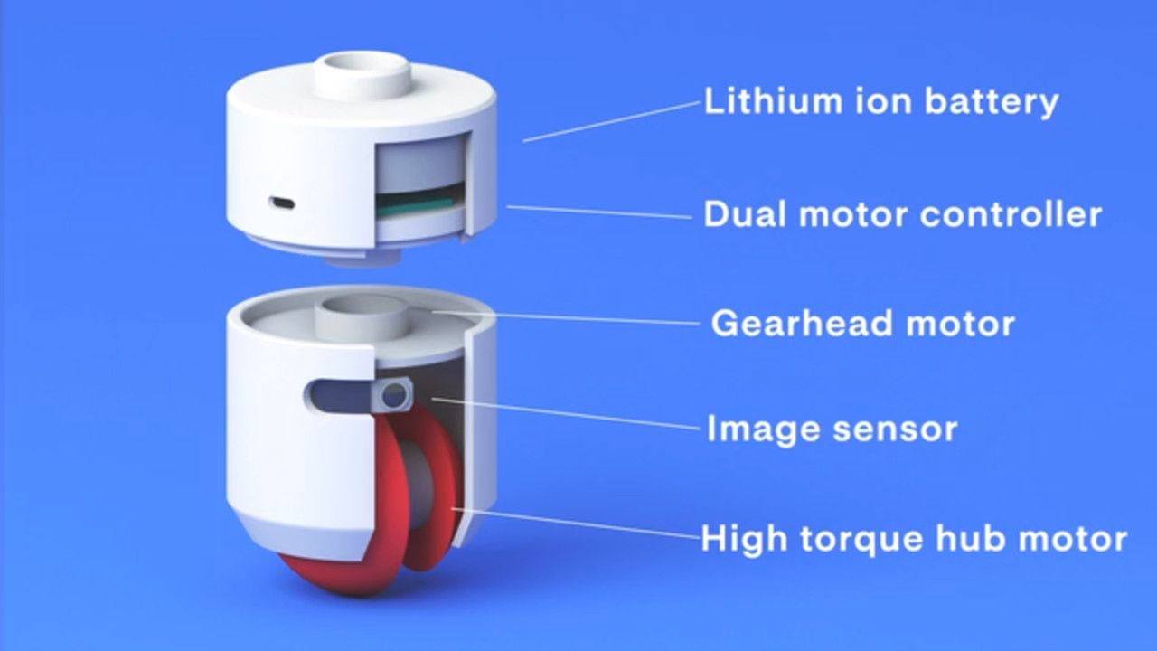 Smart kółka do mebli. Press Wheels pozwolą przearanżować pokój kilkoma kliknięciami