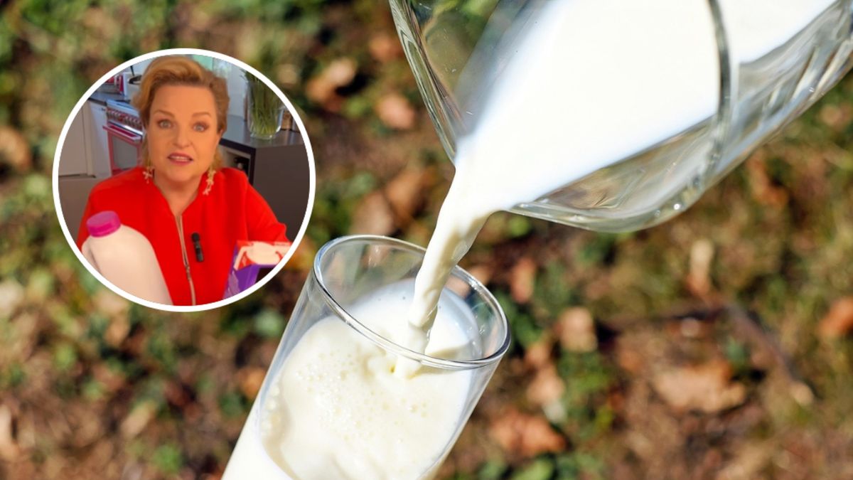 Katarzyna Bosacka o mleku bez laktozy
