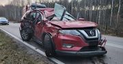 Podkarpackie: Nissan wpadł do przydrożnego rowu. Nie żyje 36-latka