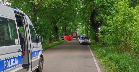 Tragedia na drodze. 44-latek nie żyje