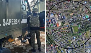Strefa ewakuacji w Zielonej Górze. Znaleziono bomby lotnicze