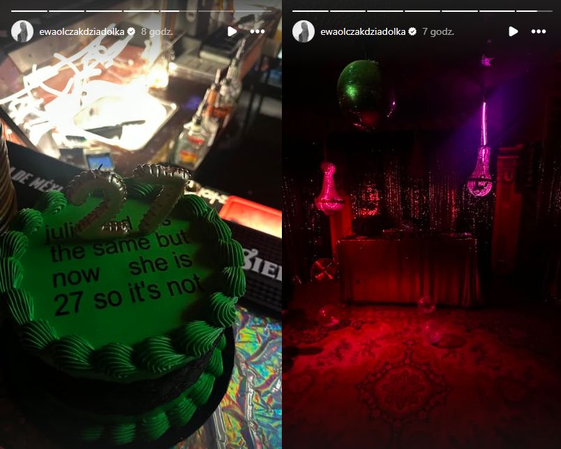 Impreza-niespodzianka dla Julii Wieniawy