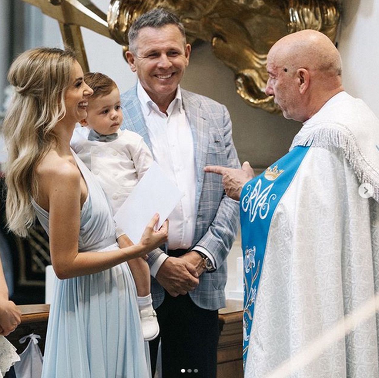 Izabela Janachowska ochrzciła syna