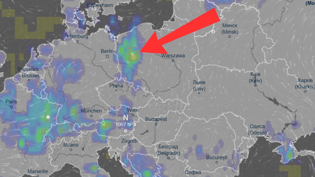 21 kwietnia nastąpi załamanie pogody.