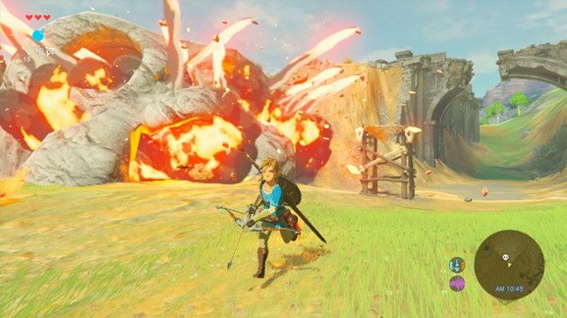 The Legend of Zelda: Breath of the Wild screen