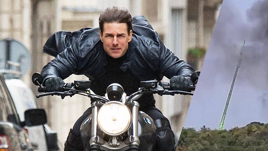 Tom Cruise znany jest z tego, że sam wykonuje wiele akrobacji. Na szczęście dla siebie tego dnia nie było go na planie 
