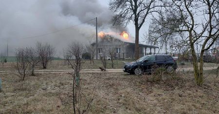 Pożary w okolicy. To nie były spokojnie święta dla strażaków!