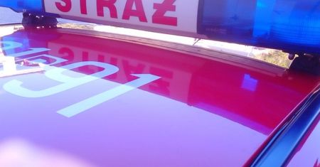 Pożar sadzy w Szamocinie