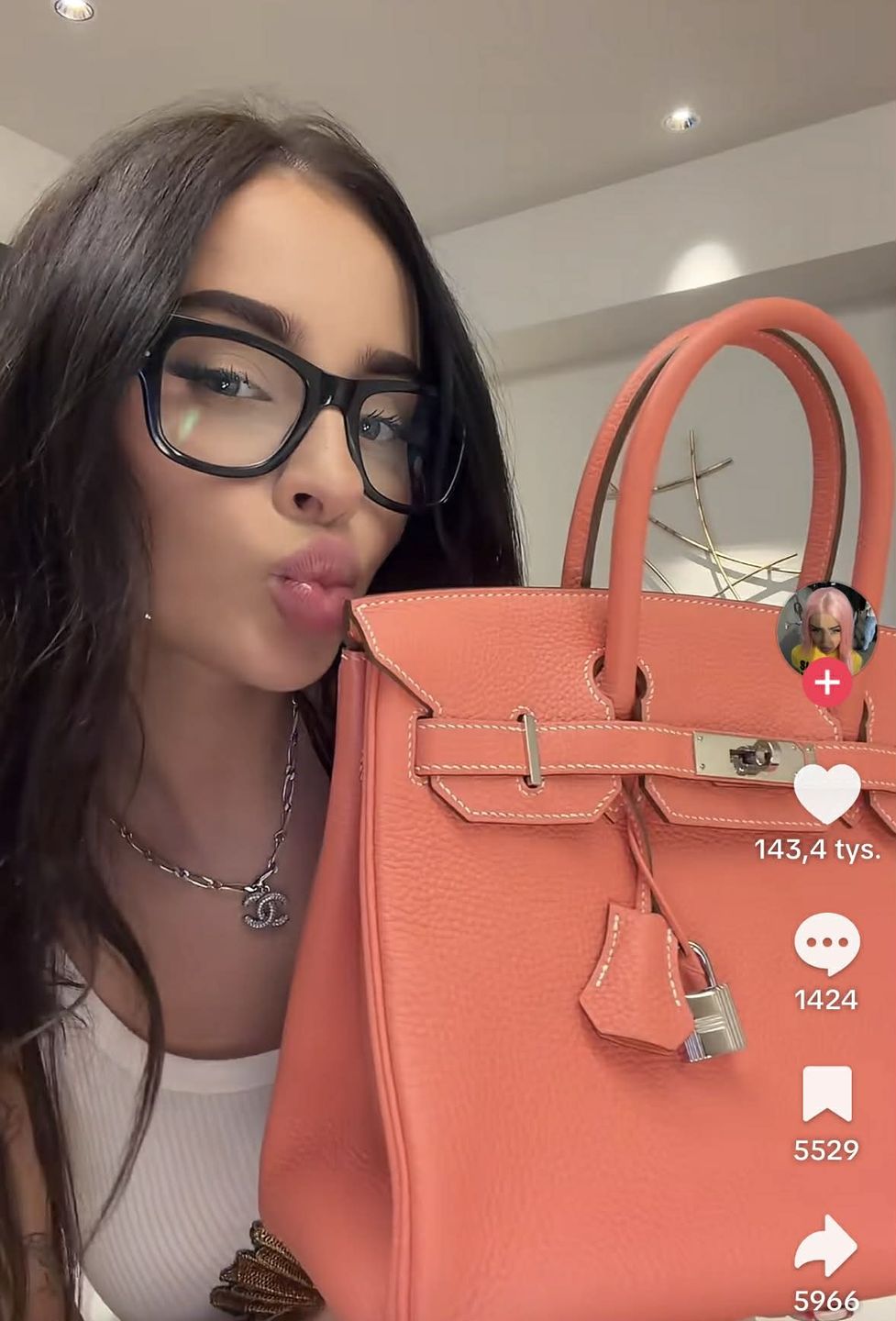 Fagata kupiła torebkę Birkin
