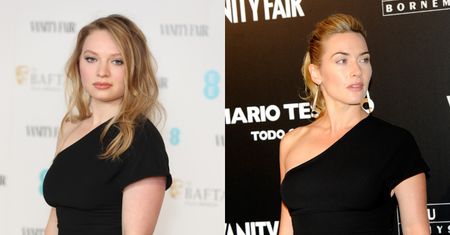 Córka Kate Winslet zachwyca na czerwonym dywanie. 22-letnia Mia Threapleton jest kopią słynnej mamy (ZDJĘCIA)