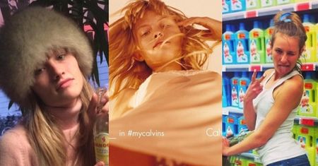 Modelka broni pokazywania majtek w reklamie Calvina Kleina: "Bądź sobą i kochaj swoją seksualność!"