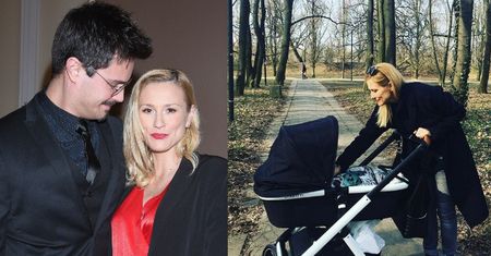 Sylwia Juszczak na spacerze z dzieckiem w wózku za prawie 5 tysięcy. "Posiadanie prawdziwej księżniczki zobowiązuje" (FOTO)