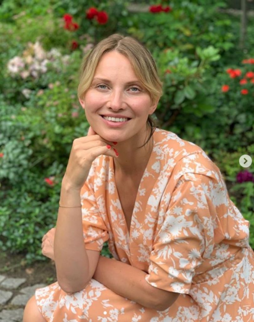 Joanna Moro z córką