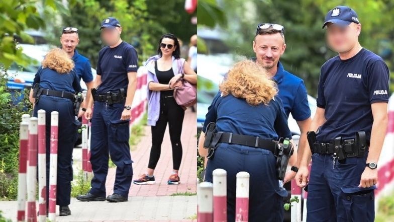 Adam Małysz zatrzymany przez policjantów. Chodziło o pamiątkowe zdjęcie