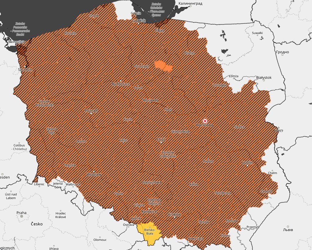 Ostrzeżenia przed upałem