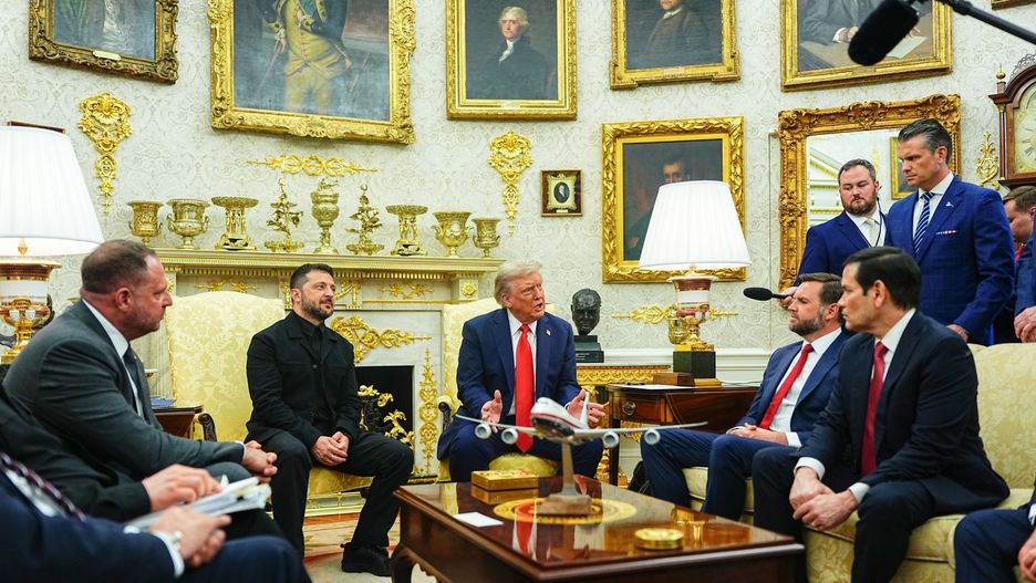 Spotkanie w Waszyngtonie. Wiceprezydent USA milczał