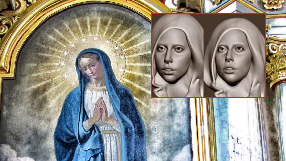 Rekonstrukcja twarzy Maryi.