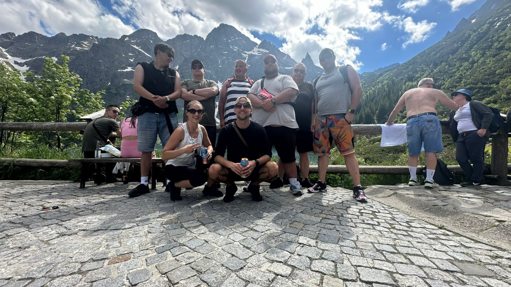 Michał wraz z ekipą wszedł nad Morskie Oko