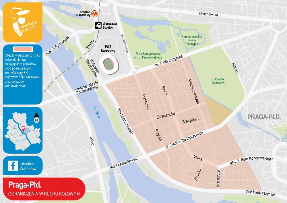 Warszawa. Zmiany w ruchu