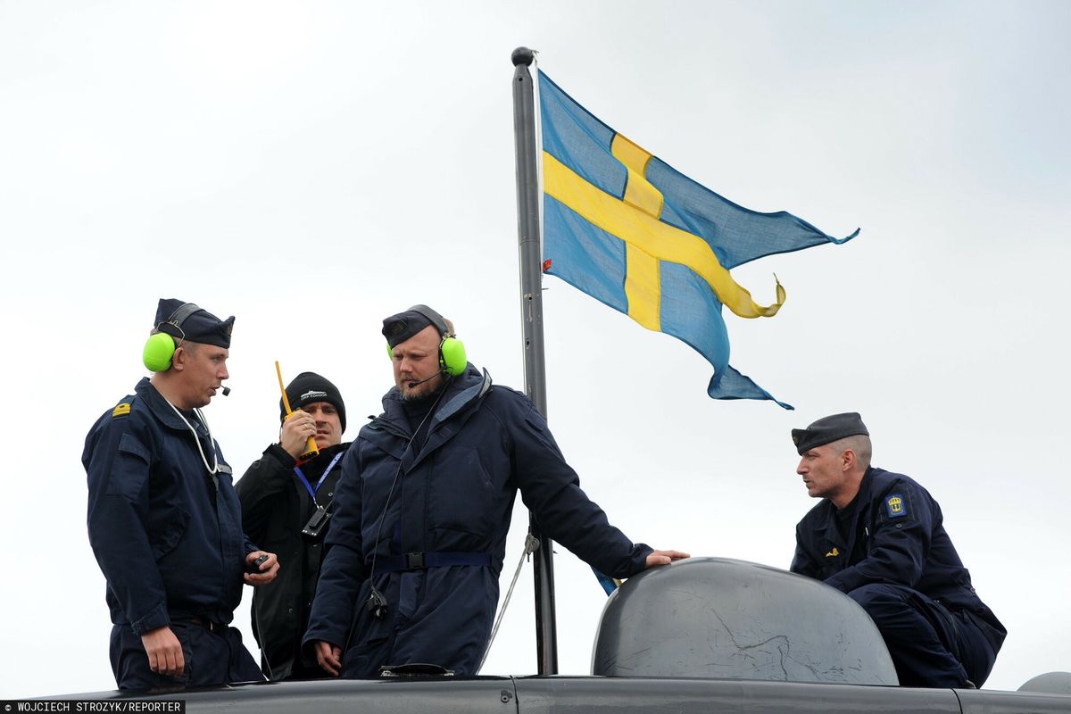 Szwedzi zmagają się z zakłóceniami GPS. / Szwedzki okręt. Zdjęcie ilustracyjne