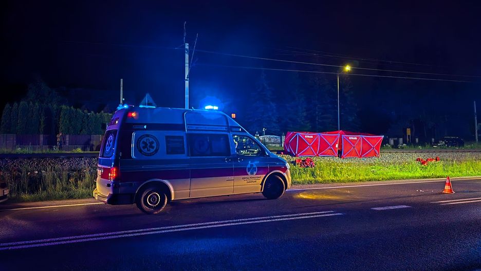 Śmiertelny wypadek w Poroninie