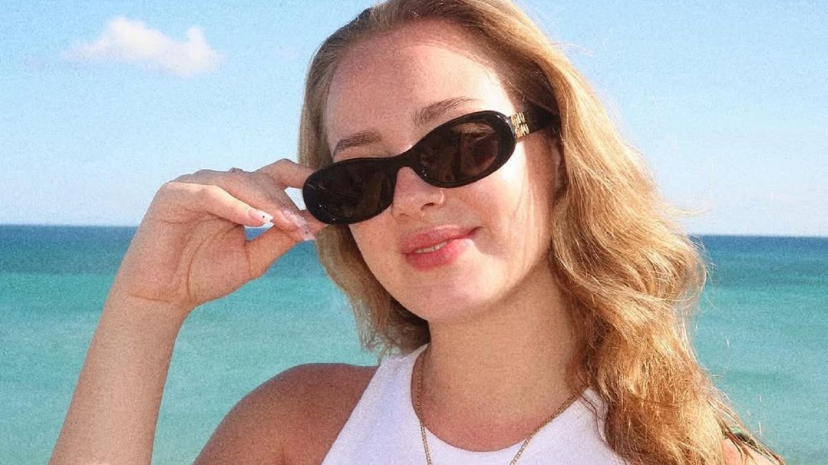 Wiktoria Gąsiewska na wakacjach