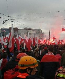 Ulice po Marszu Niepodległości. 1,5 tony śmieci