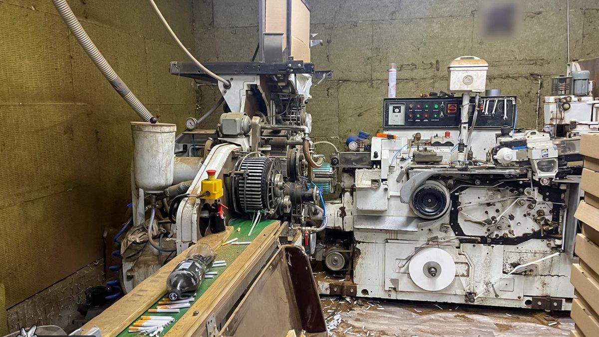 Zlikwidowali nielegalną fabrykę papierosów w Wielkopolsce