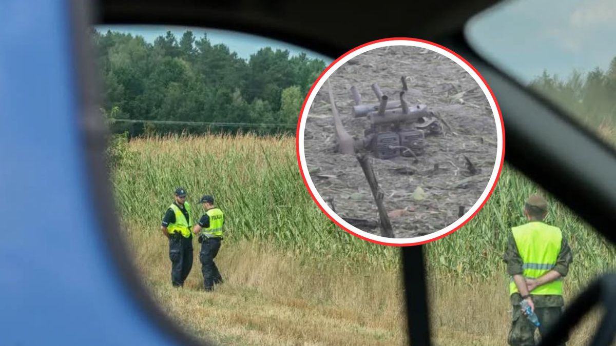 Wybuch drona w Osinach na Lubelszczyźnie
