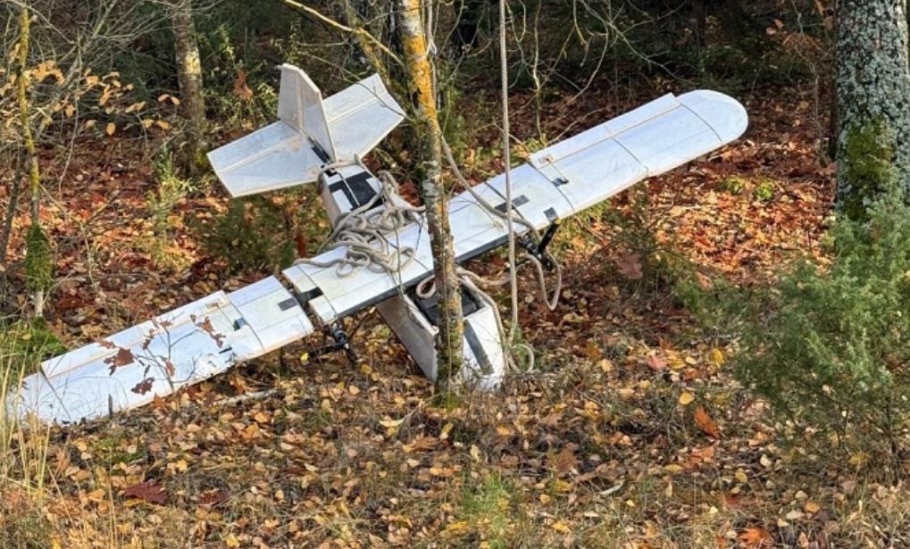 Szudziałowo: Dron z Białorusi przechwycony przez straż na granicy