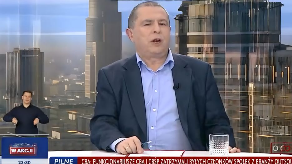 Bronisław Wildstein musiał przerwać program. Padły zaskakujące słowa