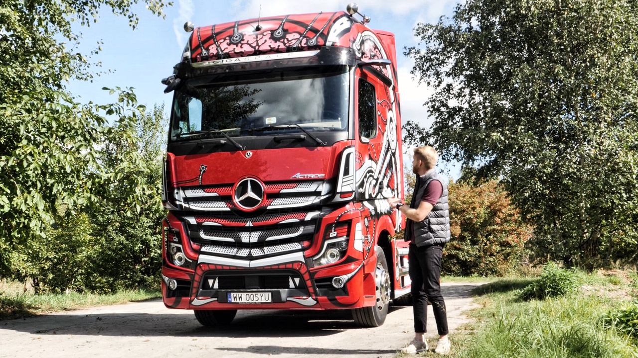 Mercedes Actros - spełniłem marzenie z dzieciństwa