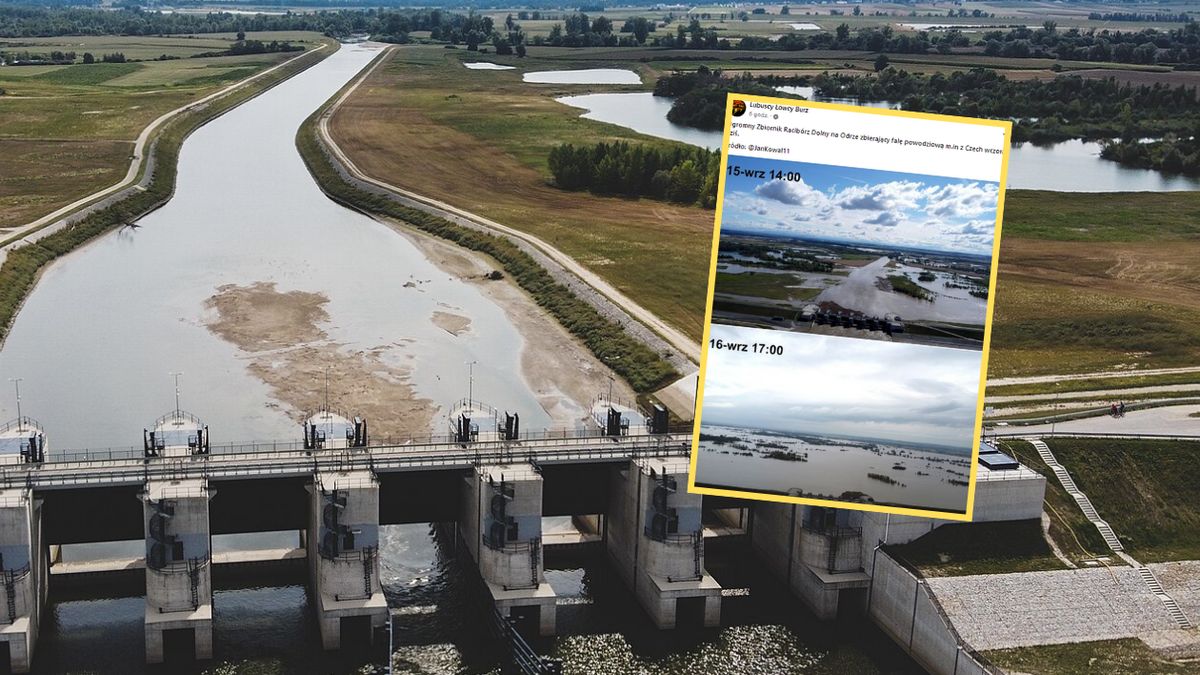 Zbiornik Racibórz Dolny przyjął falę powodziową z Czech. W ciągu dnia sytuacja zmieniła się diametralnie  