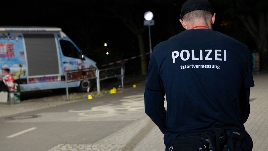 Policja interweniowała przy użyciu dużych sił oraz helikoptera