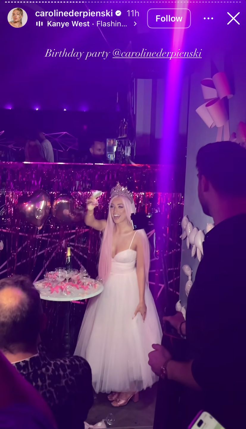 23. urodziny Caroline Derpienski