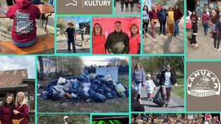 Izbica: Setki mieszkańców kontra śmieci nad Wieprzem. Zebrano 245 worków odpadów