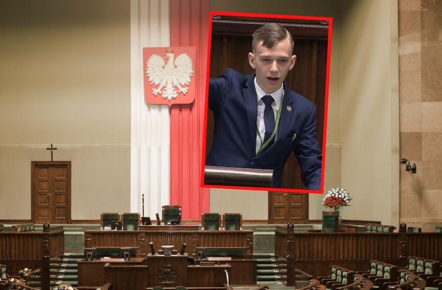 Aleksander Siwulski w Sejmie Dzieci i Młodzieży