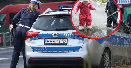 Półtoraroczna dziewczynka i 3-latek na ruchliwej drodze. Rodzice trafili do aresztu