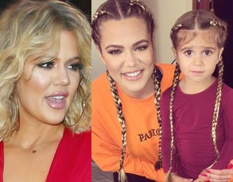 Khloe Kardashian przedłużyła włosy 3-letniej siostrzenicy!