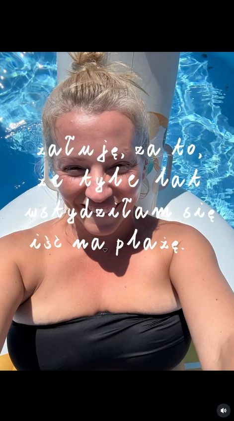 Naturalna Dorota Szelągowska pozuje w bikini