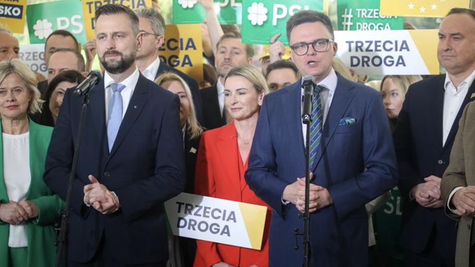 Kosiniak Kamysz i Hołownia