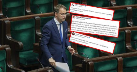 Lawina komentarzy po zatrzymaniu Romanowskiego. "W kolejce następni"
