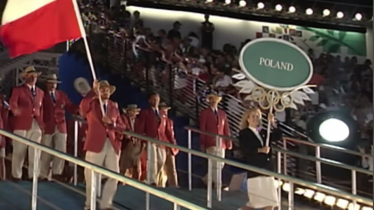 Ceremonia otwarcia IO 1996, reprezentacja Polski