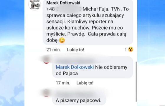 Pracownik kopalni Turów zachęcał do hejtu na dziennikarza „Superwizjera” TVN